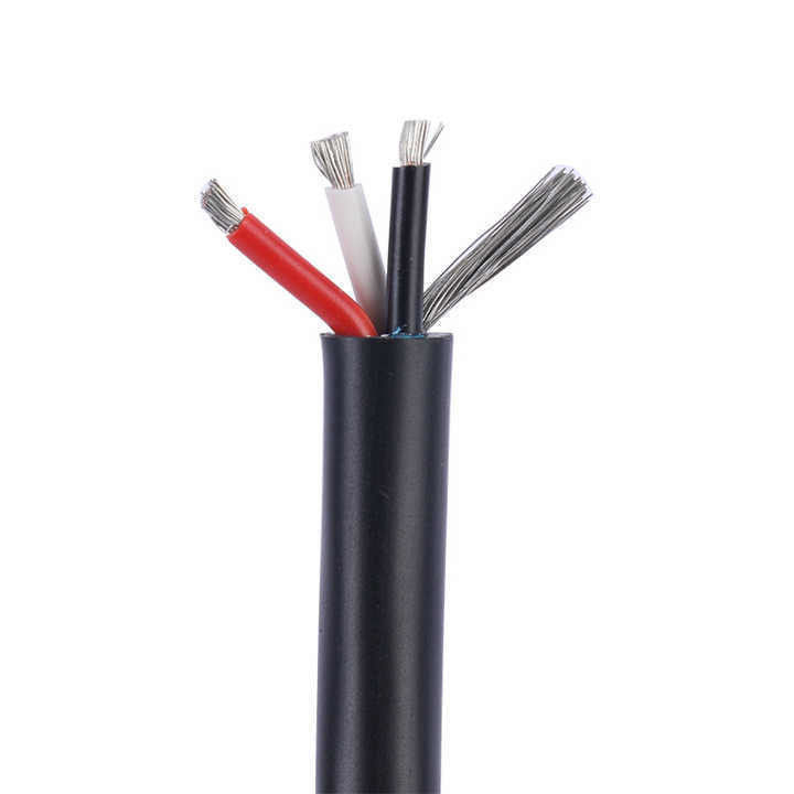 Cáp điện lỏng 0,5mm2 được phủ cao su PVC dưới lòng đất để hoạt động trơn tru