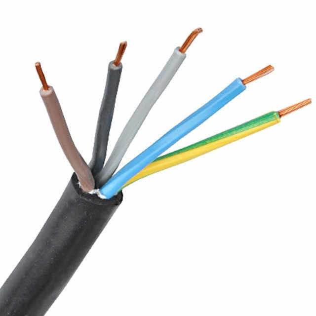 PVC cách nhiệt 4-Core 3 * 6 + 1 * 4 Cáp linh hoạt cho thiết bị điện gia đình và công nghiệp