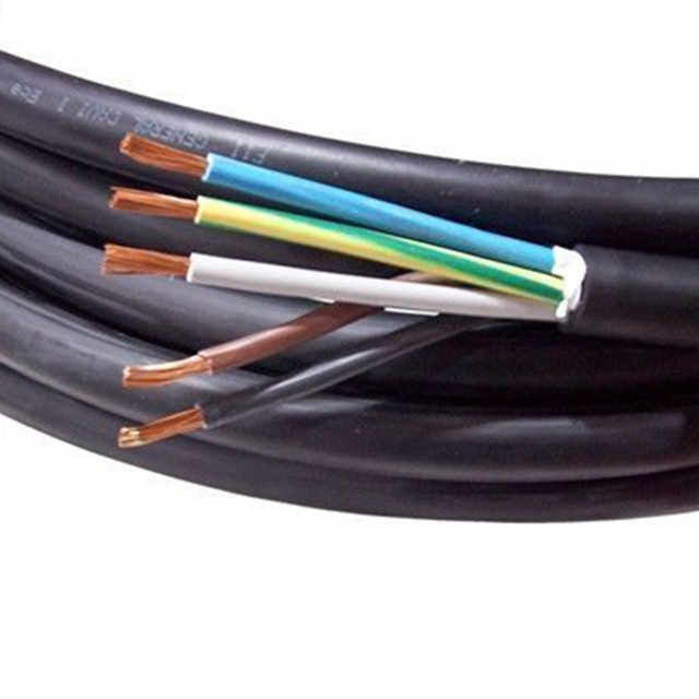 PVC cách nhiệt 4-Core 3 * 6 + 1 * 4 Cáp linh hoạt cho thiết bị điện gia đình và công nghiệp