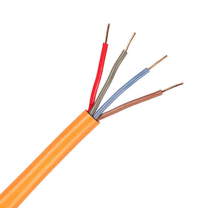 Yêu cầu tùy chỉnh UL Danh sách được bảo vệ 3 lõi 2.5mm Cáp chống cháy báo cháy