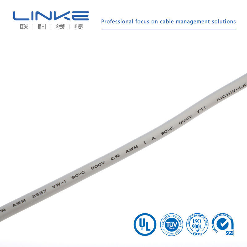 Cáp điện UL 2587 Sợi đồng FEP cách nhiệt chống tia UV cho thiết bị máy tính