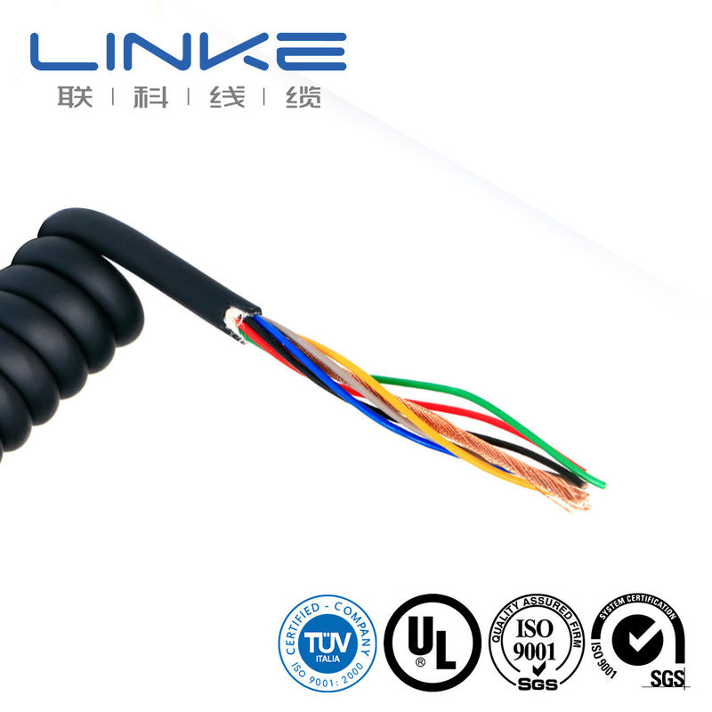Cáp dây chuyền dây dẫn đồng với điện áp định lượng 300-600V và vật liệu cách điện tùy chỉnh