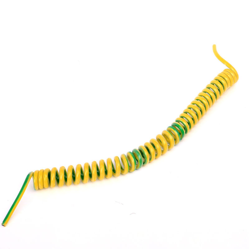 Vật liệu vỏ PVC 2-10 lõi chống cháy xoắn ốc xoắn ốc dây chuyền điện tròn cho thiết bị điện tử