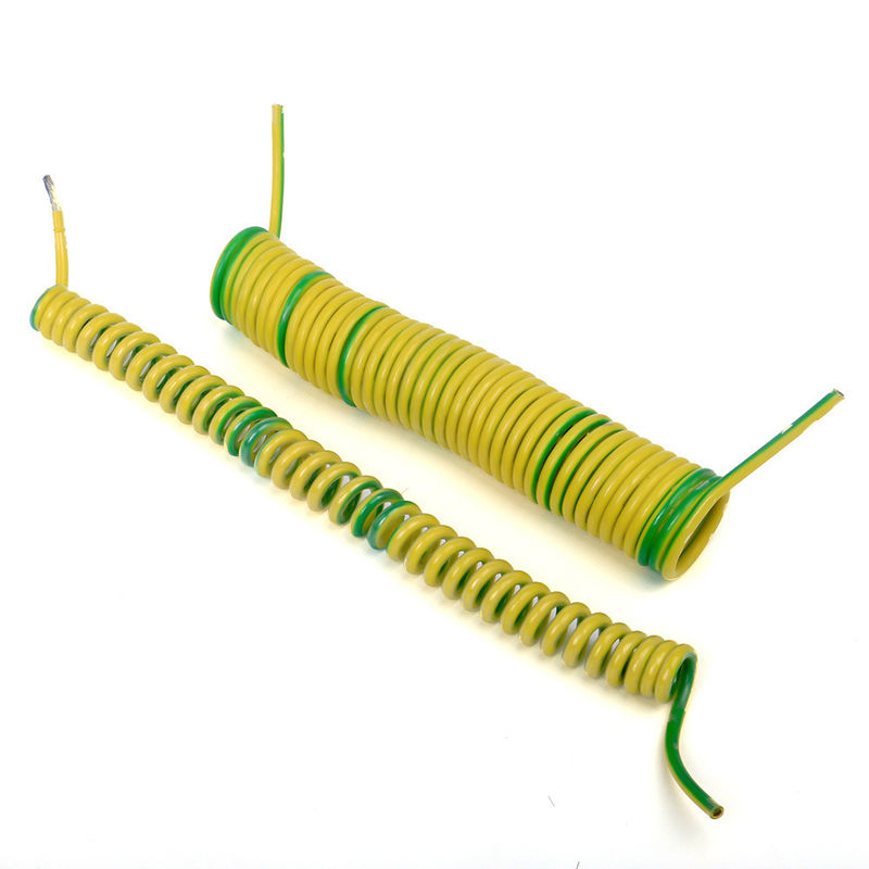 Vật liệu vỏ PVC 2-10 lõi chống cháy xoắn ốc xoắn ốc dây chuyền điện tròn cho thiết bị điện tử