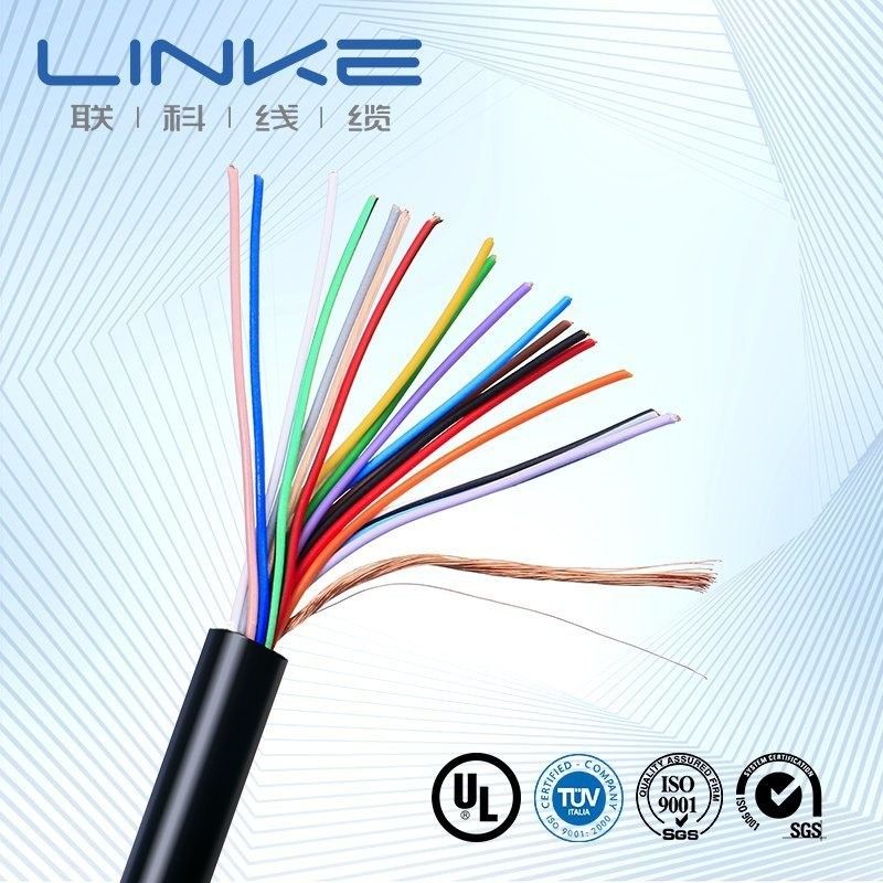 Đường dây dẫn dây thừng ngoài trời đơn 12 lõi GYXTW cáp kéo cho thiết bị chữa cháy Cáp quang sợi bọc thép