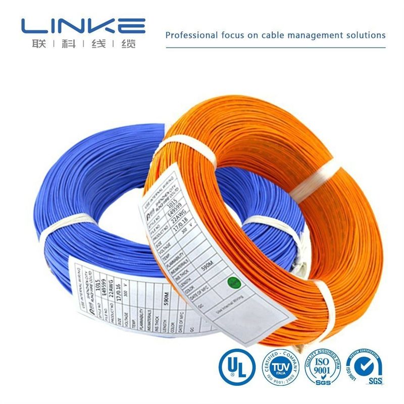 UL1591 FEP Insulation Wire High Voltage Electric Cable with Silvered Copper Conductor