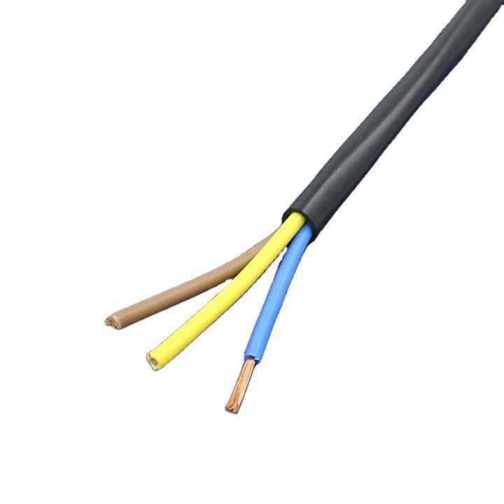 2 lõi đồng dây điện PVC cáp điện 2.5mm với điện áp thấp và trung bình