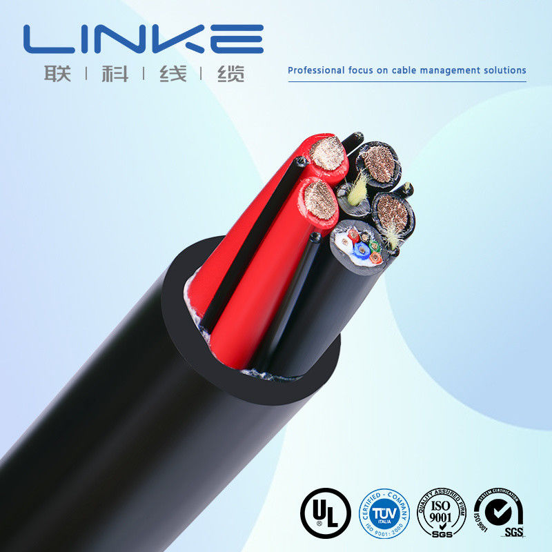 Cáp chống thấm nước dưới nước PVC/nhựa được cách nhiệt cho dây chuyền điện áp thấp
