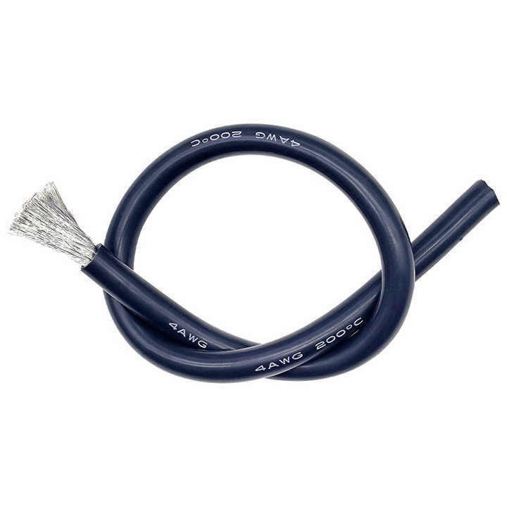 Overhead 18AWG Nhiệt độ cao linh hoạt mềm silicone điện dây chống cháy sử dụng pin lithium năng lượng mới