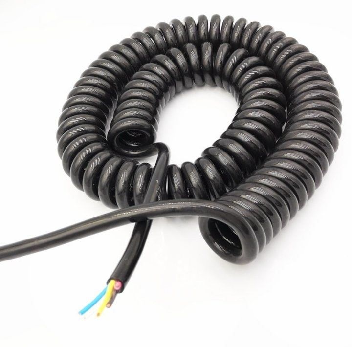 Cáp điều khiển công nghiệp tùy chỉnh cho xử lý công suất cao OEM Cáp xoắn ốc với chứng nhận UL