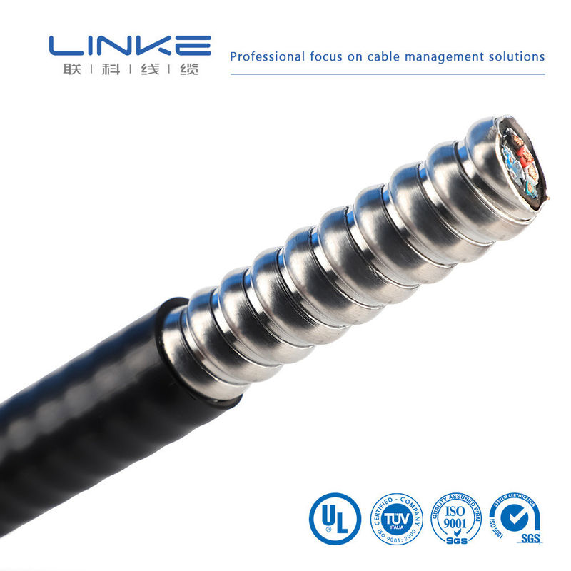 Cáp bọc thép cách điện PVC dưới lòng đất với điện áp trung bình