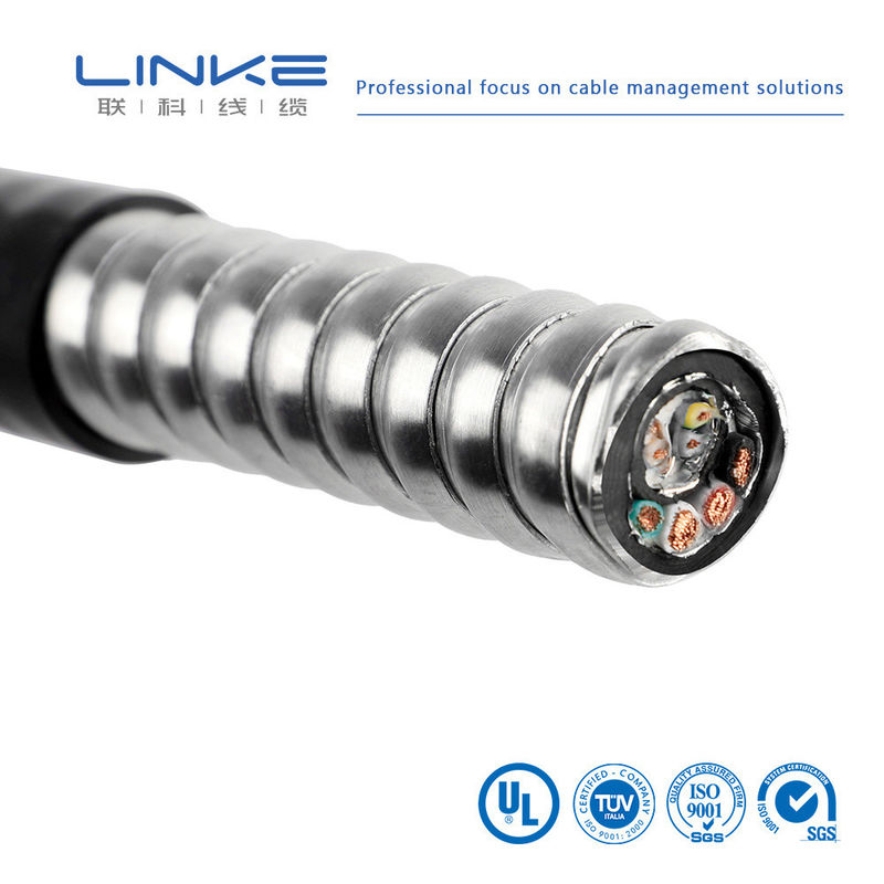 Cáp điện điện áp điện áp thấp bằng đồng được bảo hiểm PVC được cách ly cho cáp bảo hiểm ngầm công nghiệp