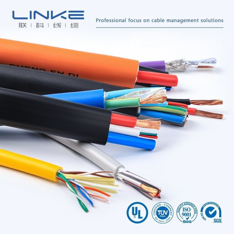 Cáp điều khiển công nghiệp cách nhiệt bằng thép đồng mềm PVC 60227 IEC 52 53rvv Cáp điều khiển đa lõi