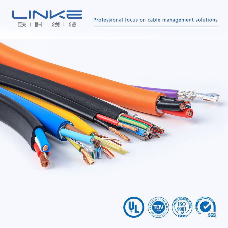 Cáp điều khiển công nghiệp cách nhiệt bằng thép đồng mềm PVC 60227 IEC 52 53rvv Cáp điều khiển đa lõi