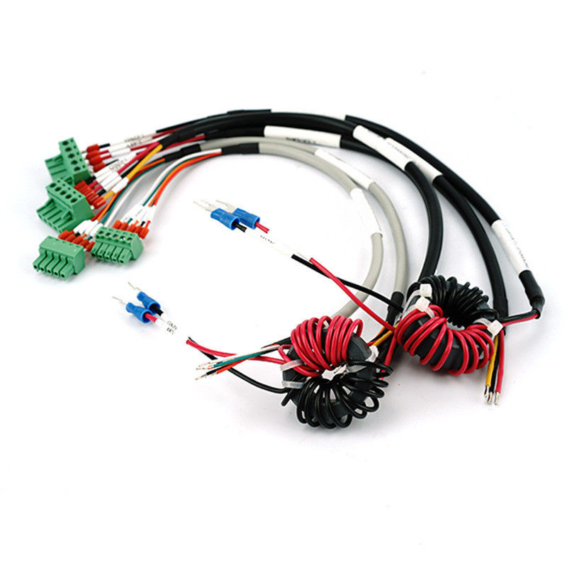 Multi Leads Tined Copper ECG EKG Cable cho giám sát tín hiệu điện áp cao y tế