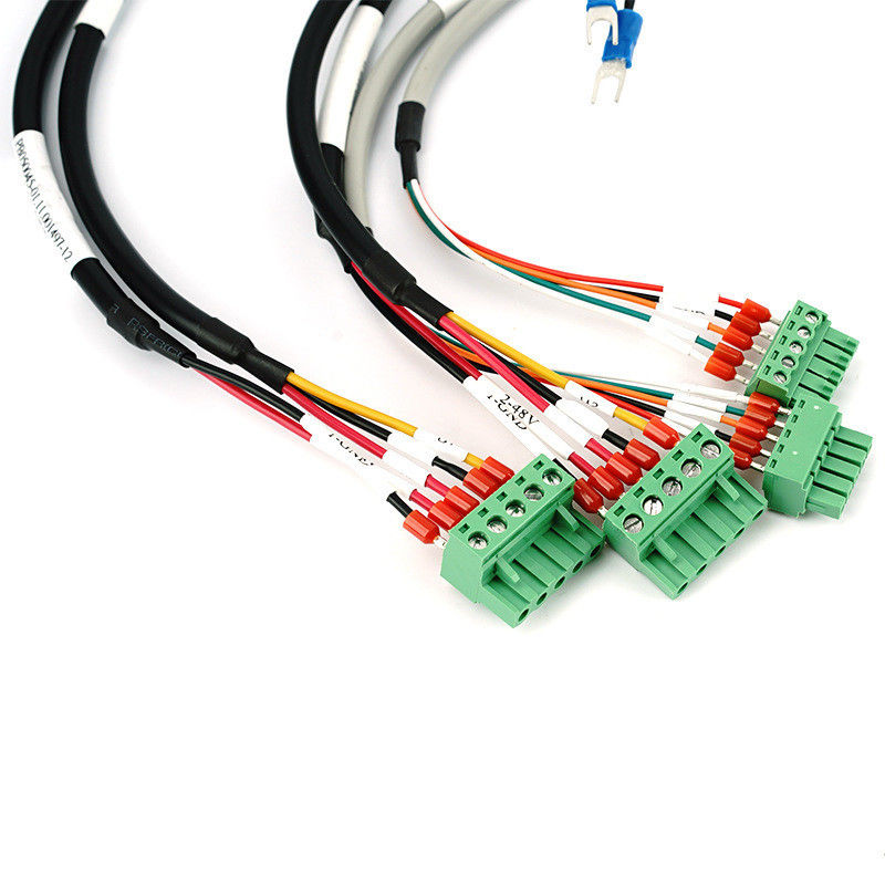 Multi Leads Tined Copper ECG EKG Cable cho giám sát tín hiệu điện áp cao y tế