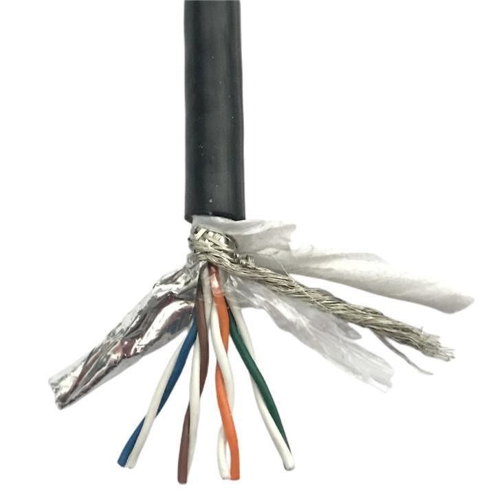 Cáp đồng trục Rg59 với 2 cáp điện cho truyền thông và camera CCTV 300V hiện tại