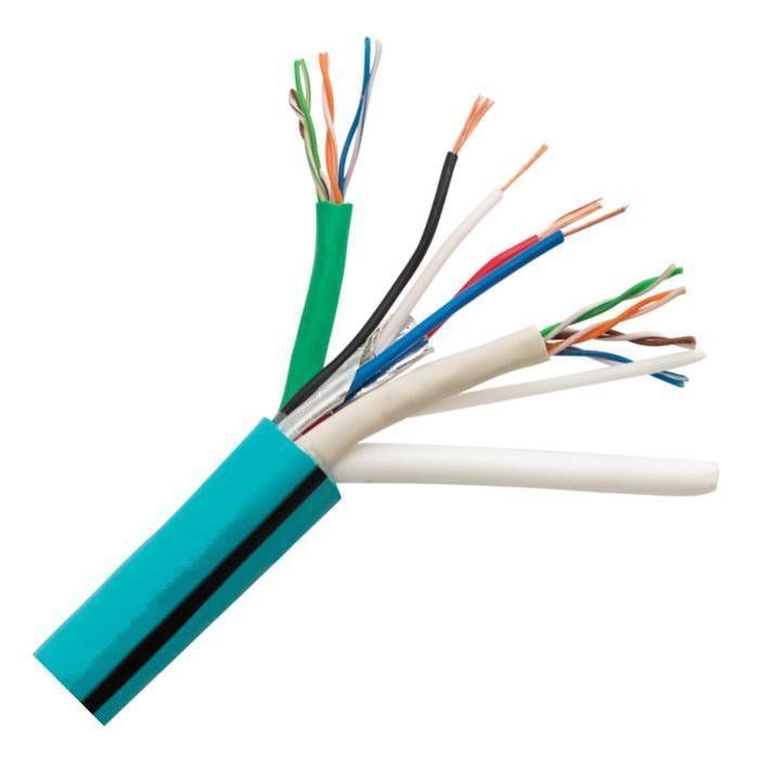 Cáp đồng bằng đồng trần 750hm Cáp đồng trục 100 mét Rg174 Cáp với áo khoác PVC 300V