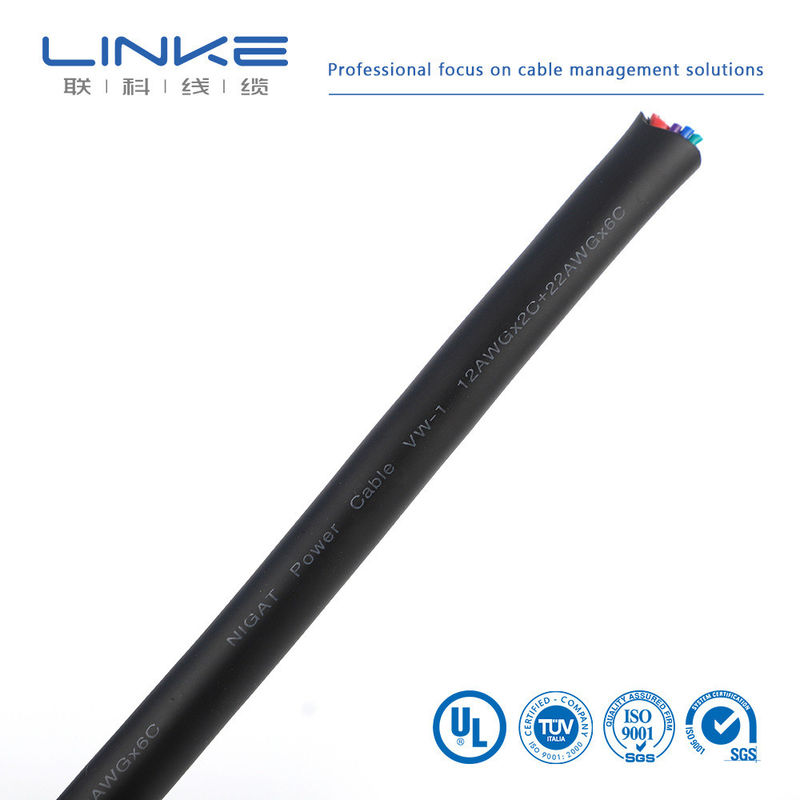 Cáp ô tô đồng nhựa nhựa cao áp suất cao và cao áp suất cho các ứng dụng điện áp thấp và trung bình