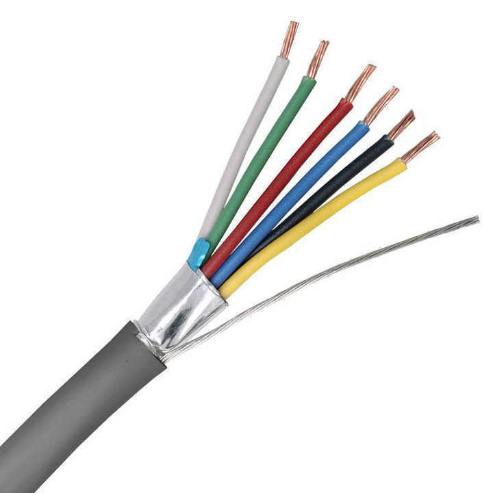 Tròn dây đồng lõi XLPE cách điện cáp điều khiển PVC vỏ 0,16mm đa lõi