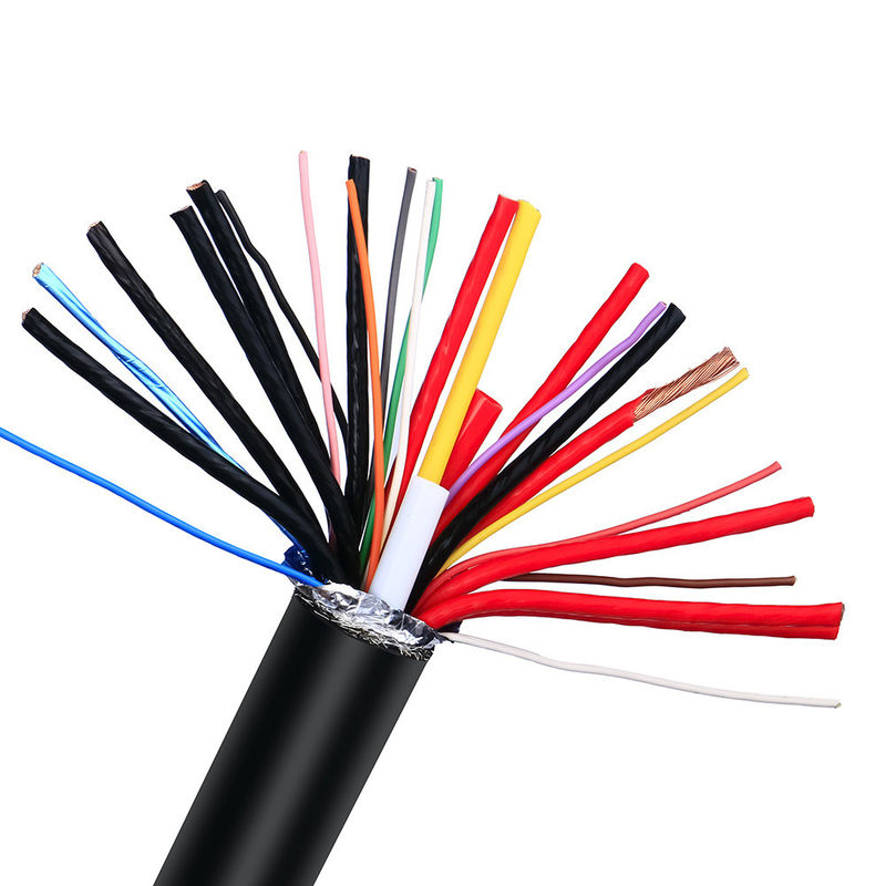 Vật liệu cách nhiệt PVC ISO9001 Cáp điều khiển tấm chắn đa lõi UL2464 Cáp điện Sợi đa lõi được bảo vệ