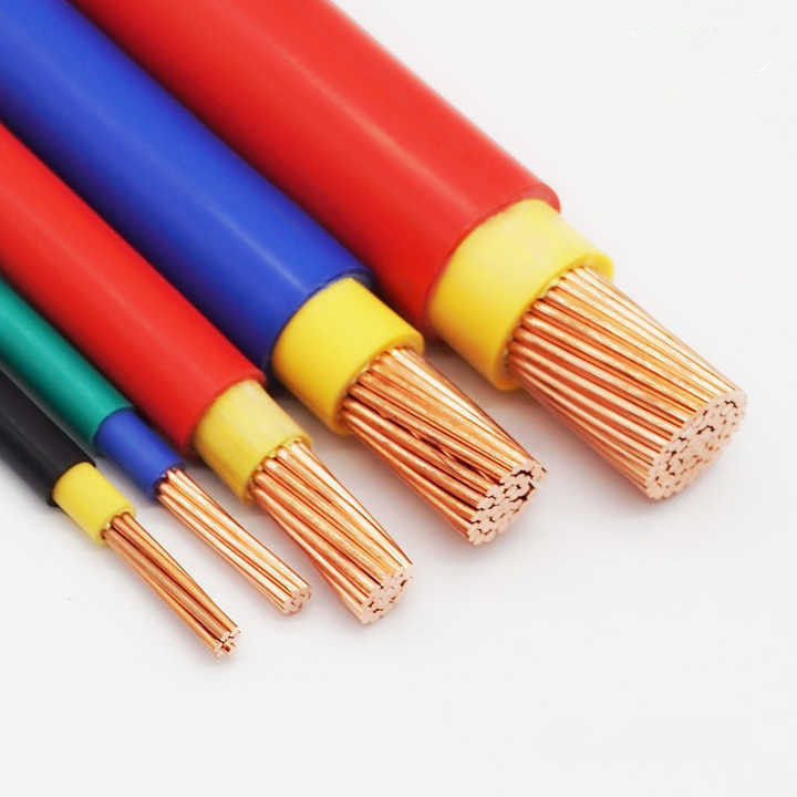 Sợi nhựa nhiều lõi PVC dây điện cho linh hoạt trong yêu cầu của khách hàng