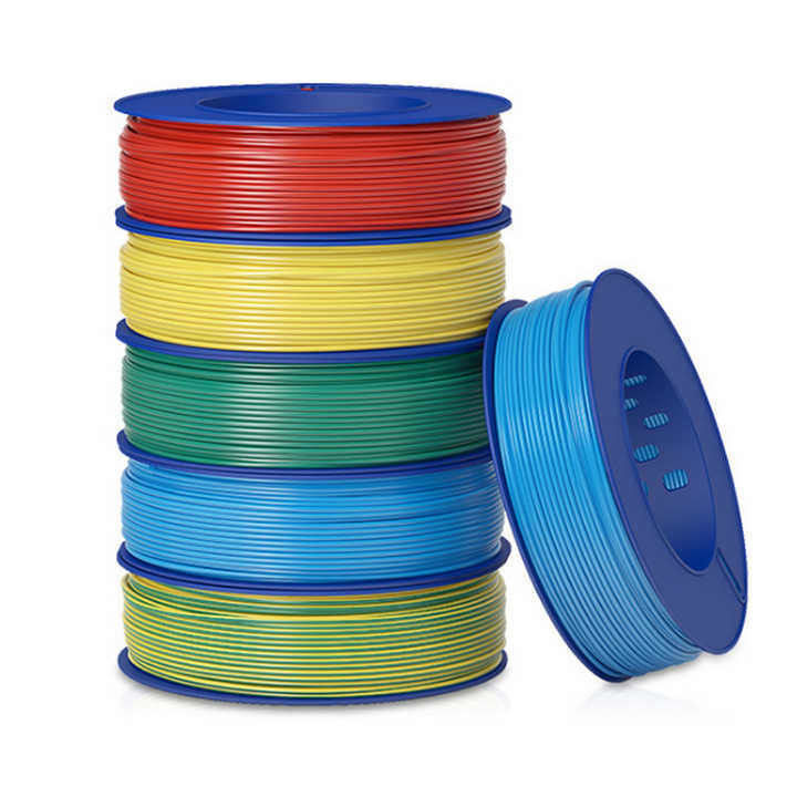 PVC vỏ 1.5mm 2.5mm 6mm 20mm Dây dây gia đình linh hoạt đồng dây điện và cáp