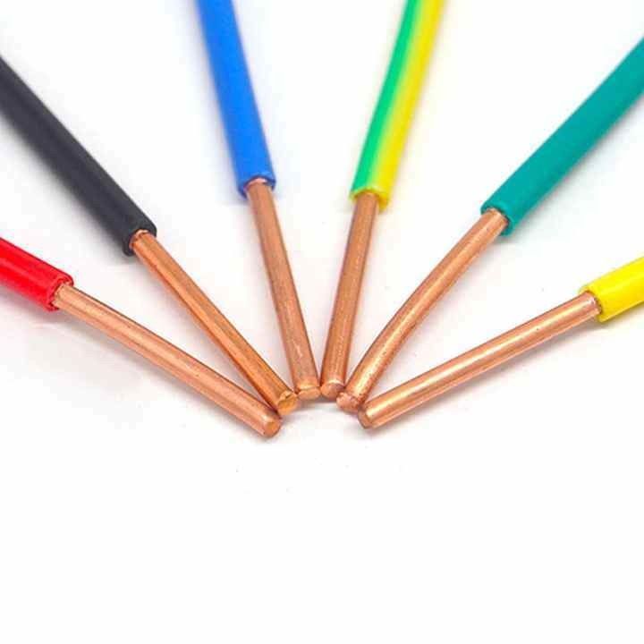 Cáp điện tử Sợi đồng Bvr 0,5-16mm2 Sợi dây điện nhà Cáp điện PVC Sợi