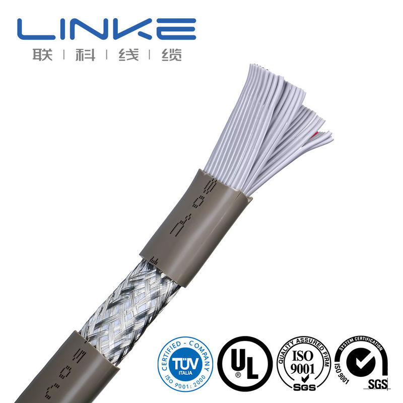 0.76mm Độ dày trung bình cao su linh hoạt dây điện phẳng cáp để dây máy