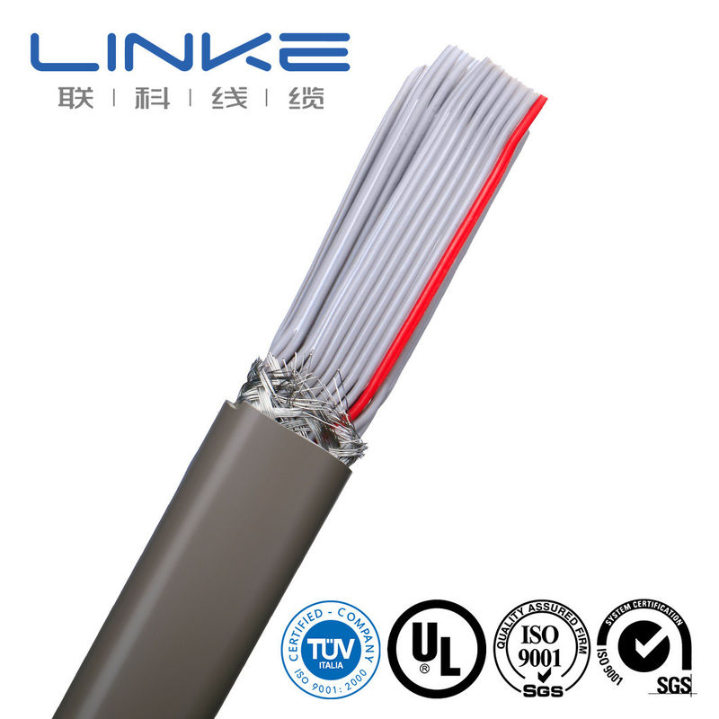 0.76mm Độ dày trung bình cao su linh hoạt dây điện phẳng cáp để dây máy