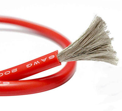 Cáp đồng được cách ly silicone có độ dẻo dai cao với khả năng chống nhiệt độ cao cho các thiết bị điện