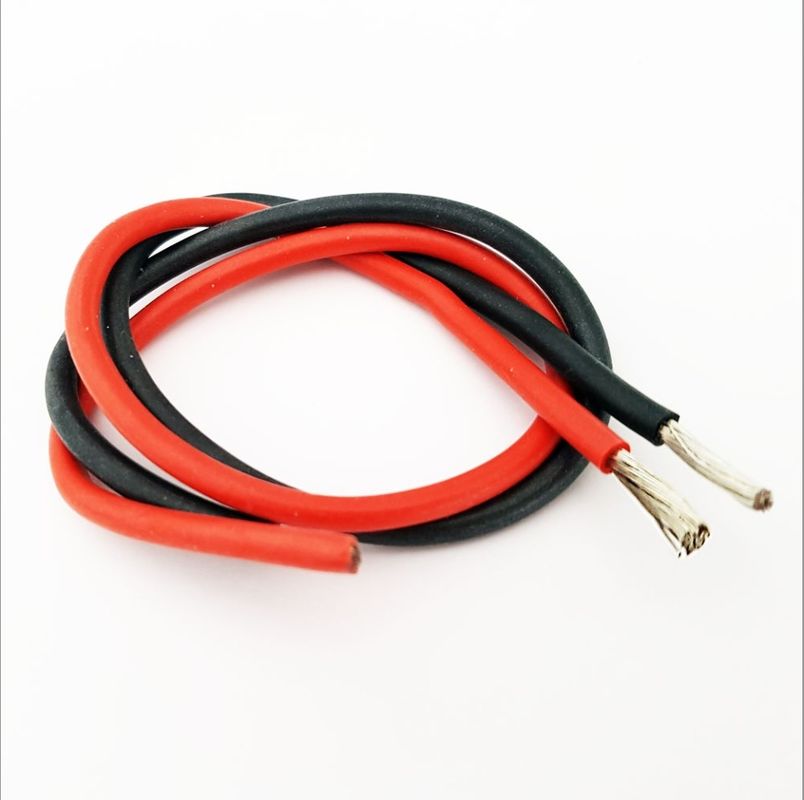 Cáp đồng cách nhiệt silicone chống mòn cho các thiết bị điện Dây silicone linh hoạt cao