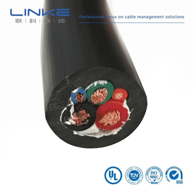 3.6kW 16A 3G2.5mm2 + 2 * 0.5mm2 EV dây AC EV sạc cáp