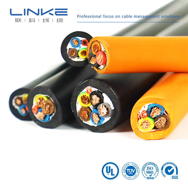 Cáp cao su chống nước Cáp cao su silicone Cáp cao su linh hoạt cao su toàn cầu Cáp cao su chống nước