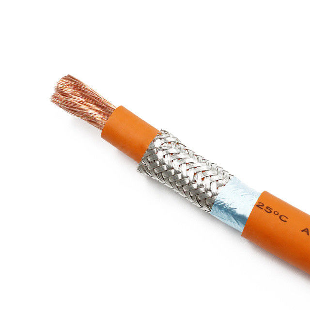 Cáp sạc điện tử bằng dây silicon có lớp chắn linh hoạt với điện áp định lượng 1500V cho các ứng dụng điện năng cao