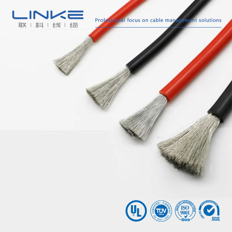 Silikon siêu linh hoạt Hig Silikon thép chống cháy Kháng nhiệt Silikon thép 10awg 8awg 6awg 4awg 2awg
