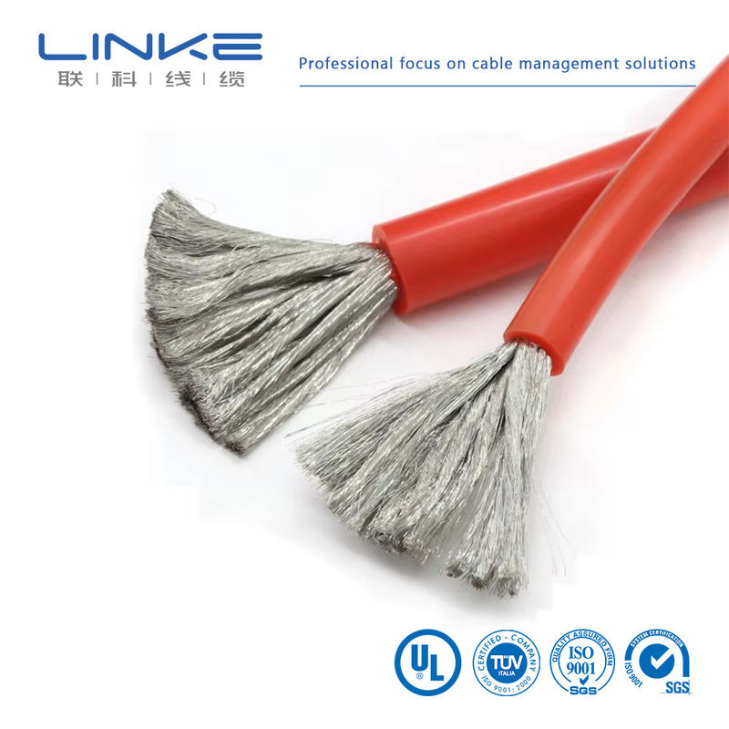 Silikon siêu linh hoạt Hig Silikon thép chống cháy Kháng nhiệt Silikon thép 10awg 8awg 6awg 4awg 2awg