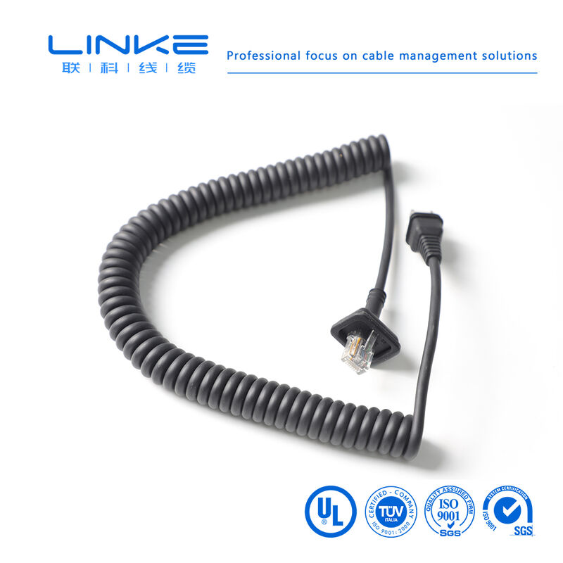 Cáp mạng công nghiệp có vỏ bọc Gigabit Cat6 với đầu nối RJ45 cho Ethernet công nghiệp