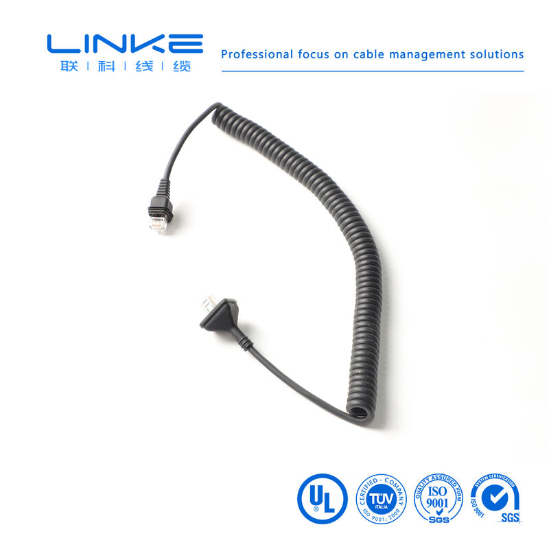 Cáp mạng công nghiệp có vỏ bọc Gigabit Cat6 với đầu nối RJ45 cho ứng dụng Ethernet công nghiệp