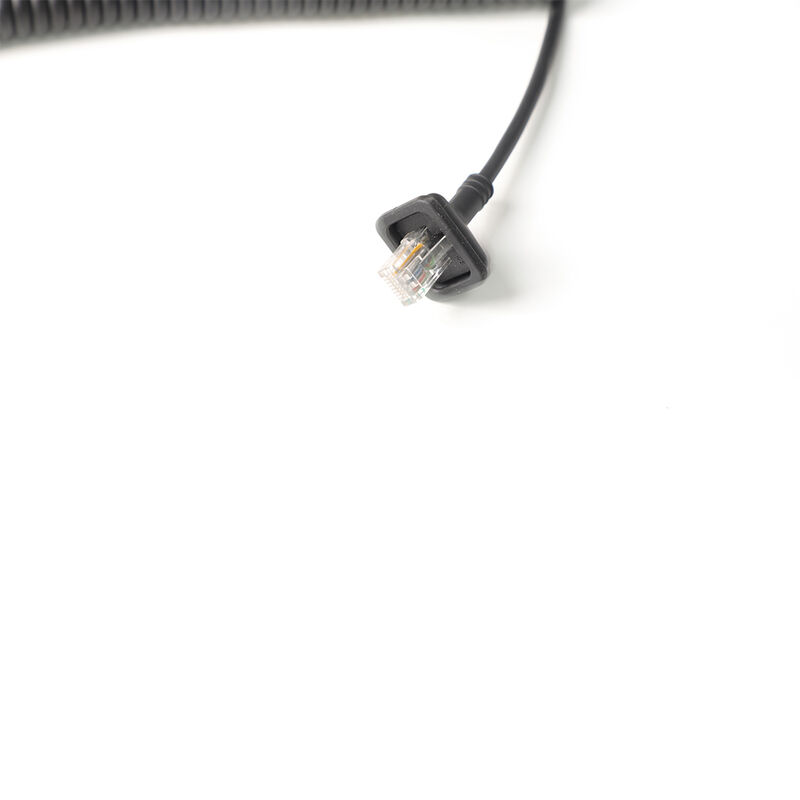 Cáp mạng công nghiệp có vỏ bọc Gigabit Cat6 với đầu nối RJ45 cho Ethernet công nghiệp