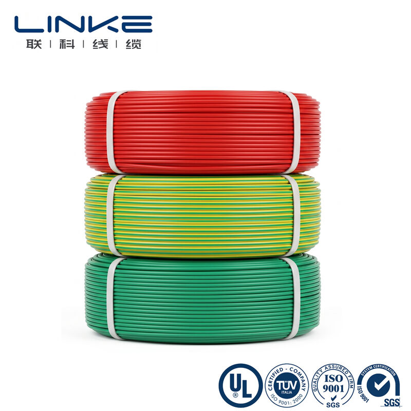 Dây nối điện tử UL1007 với dây dẫn bằng đồng đóng hộp Vỏ bọc PVC được định mức 300V và có thể tùy chỉnh