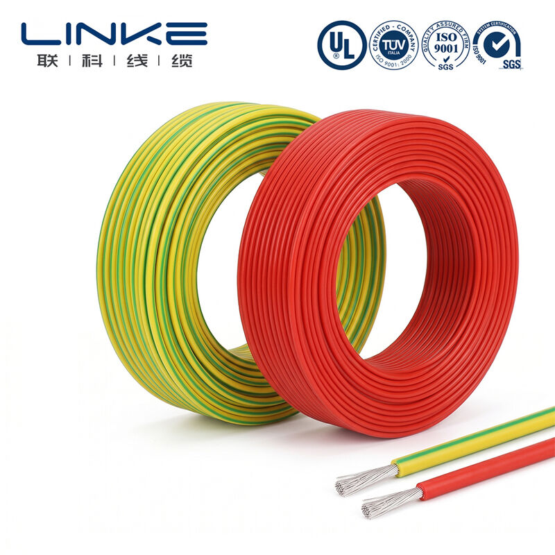 Dây nối điện tử UL1007 với dây dẫn bằng đồng đóng hộp Vỏ bọc PVC được định mức 300V và có thể tùy chỉnh