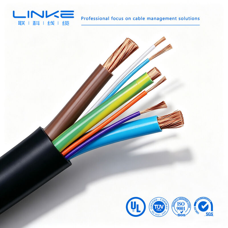 Cáp sạc EV hạng nặng đa lõi 450/750/1000V tùy chỉnh cho xe điện