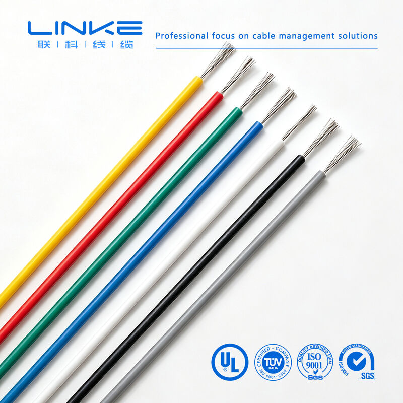 Dây đấu nối đồng mạ thiếc, cách điện FEP chịu nhiệt 105C 30V UL10064 cho thiết bị ô tô và công nghiệp